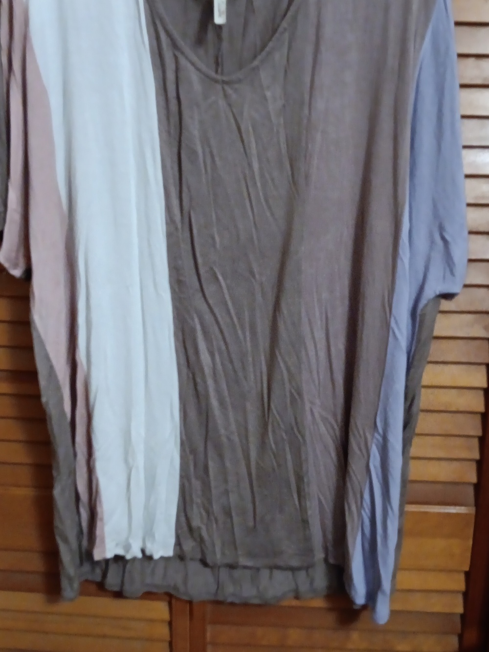 USA Made By Celeste Tan Lilac Beige and Dusty Pink Front Tan Back